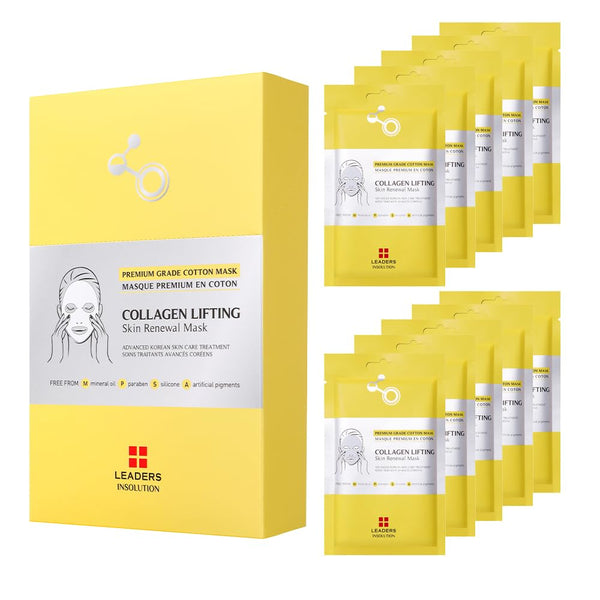 [Clearance Sale] Collagen Lifting Skin Renewal Mask (10 Packs)  - Expiration: AUG 10, 2024