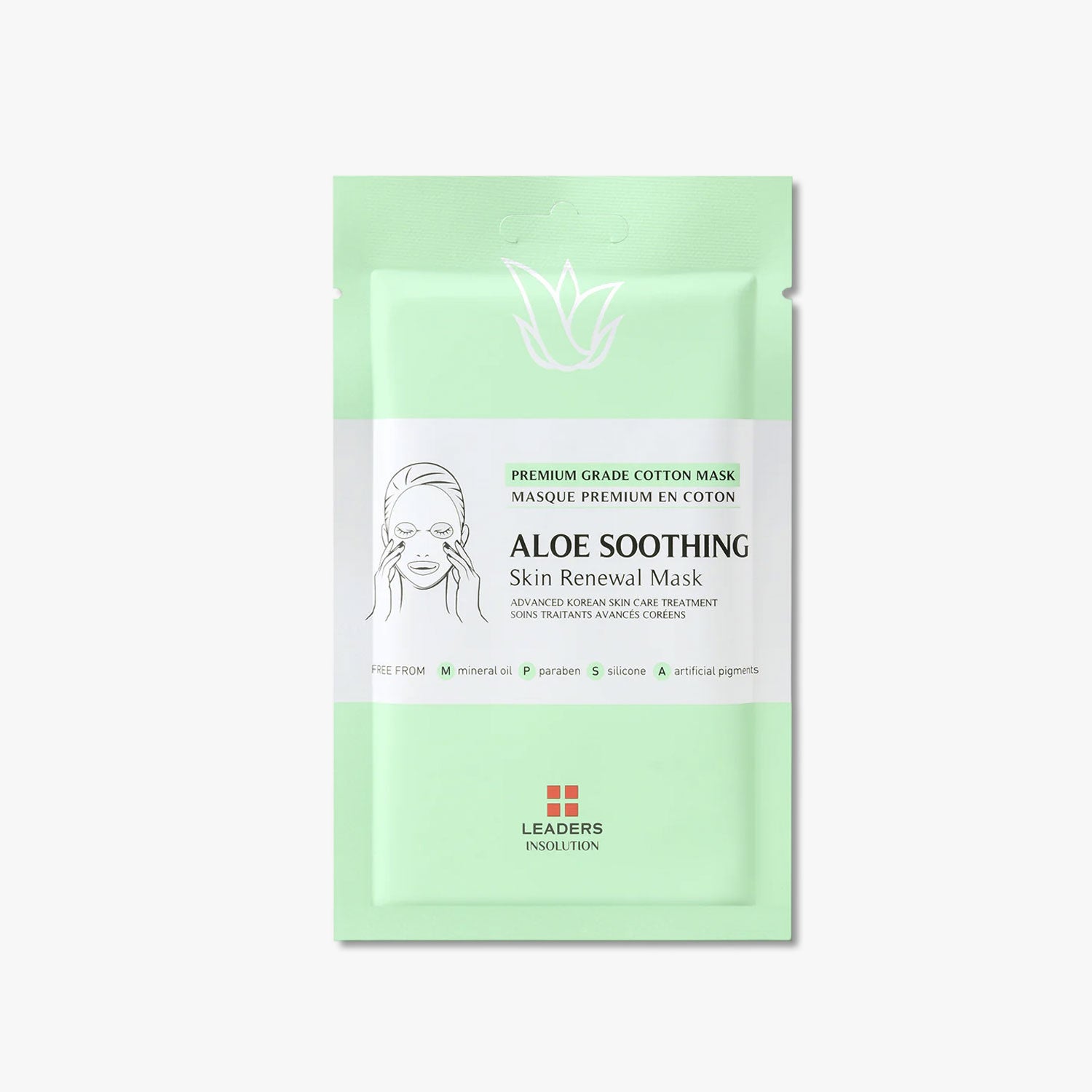 soulmask aloe seed Leaders Insolution Aloe Soothing Skin Renewal Mask
