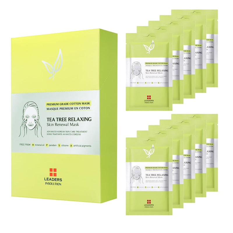 [Clearance Sale] Tea Tree Relaxing Skin Renewal Mask - Expiration: AUG 8, 2024