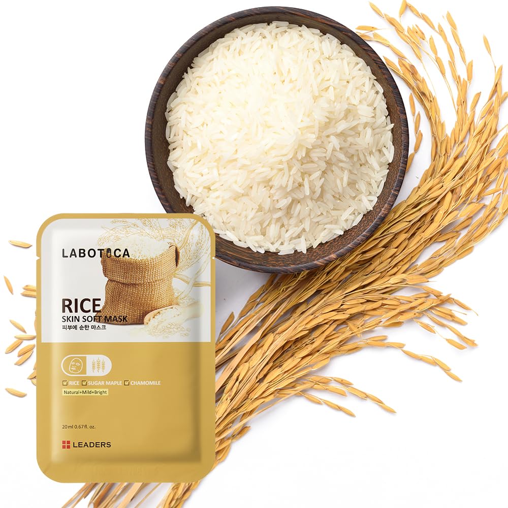 Leaders Labotica Rice Skin Soft Mask