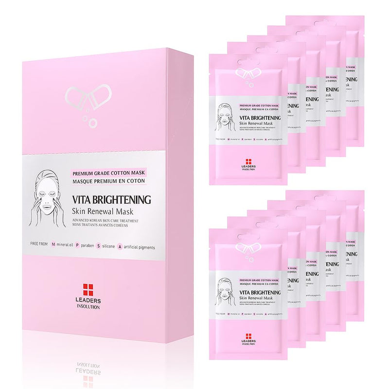 [Handpicked for V-Day] Vita Brightening Skin Renewal Mask (10 Packs)