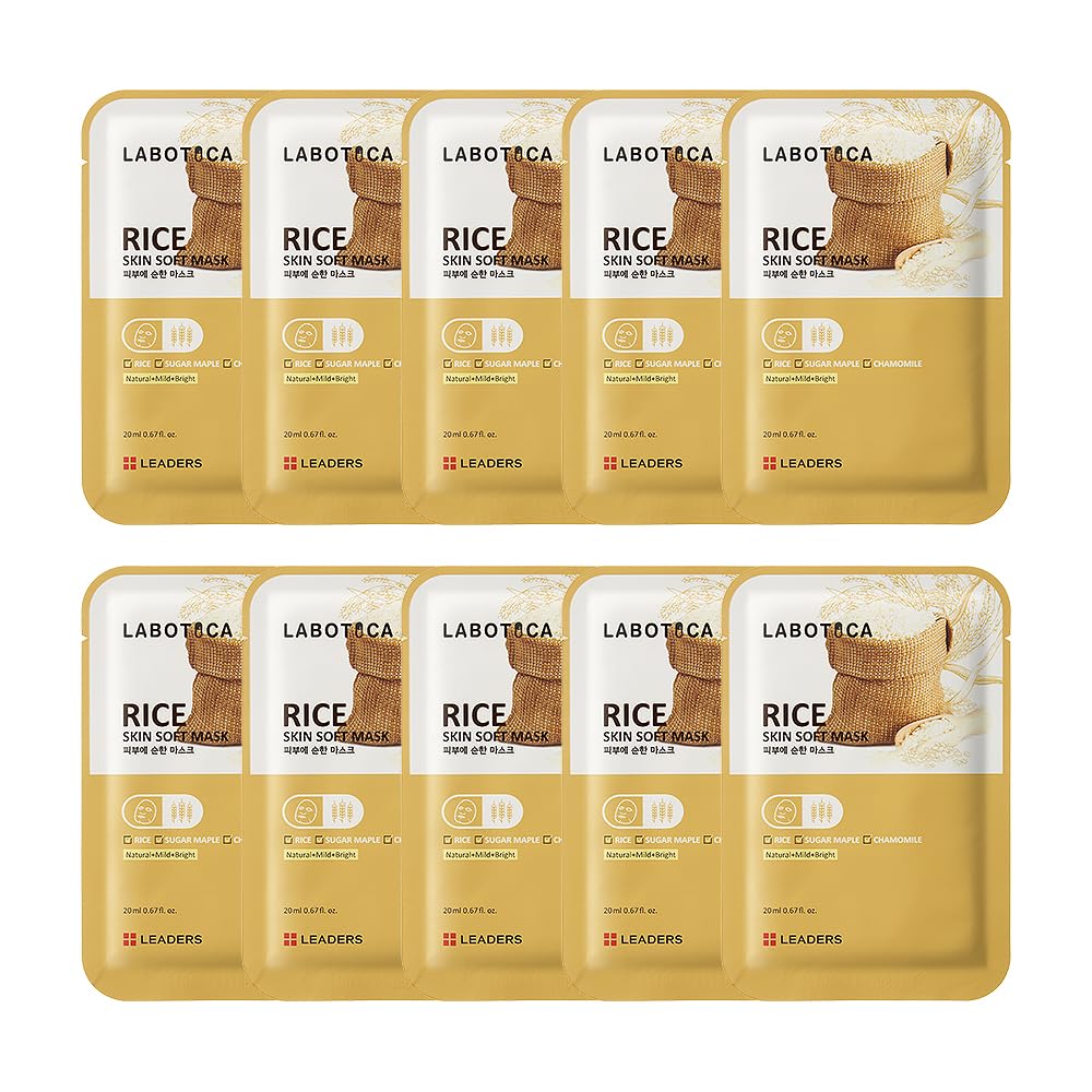 Leaders Labotica Rice Skin Soft Mask