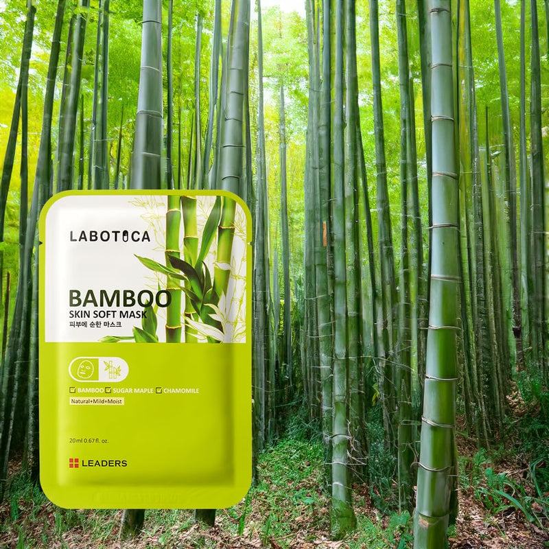 [Clearance Sale] Labotica Skin Soft Mask Bamboo - Expiration: AUG 29, 2025