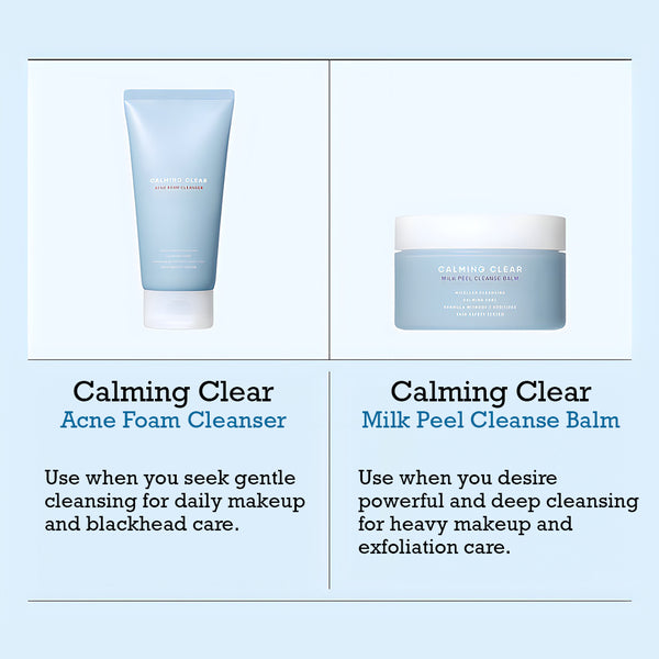 Milk Peel Cleanse Balm & Acne Foam Cleanser Duo Set