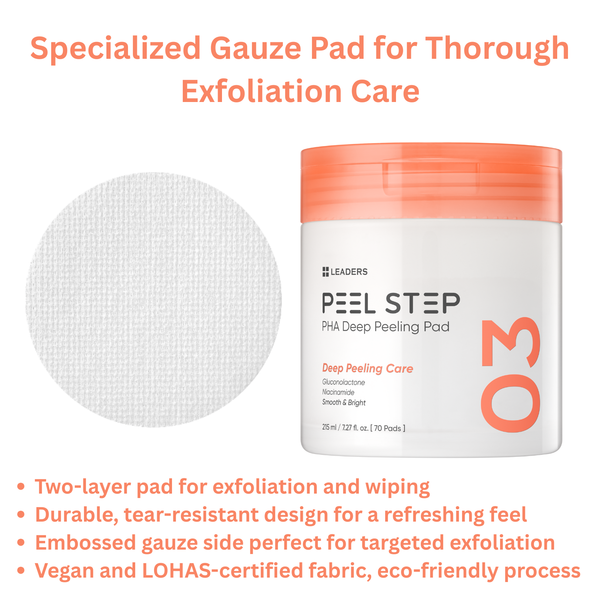 PEEL STEP PHA Deep Peeling Pad