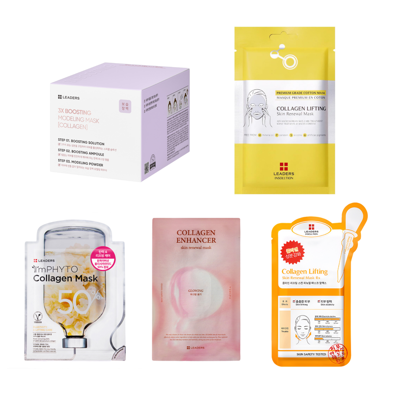 Collagen Boosting Masks Kit + Free Reindeer Headband