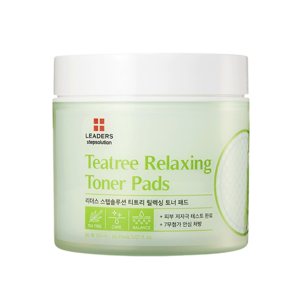 Stepsolution Teatree Relaxing Toner Pads (60 Pads)