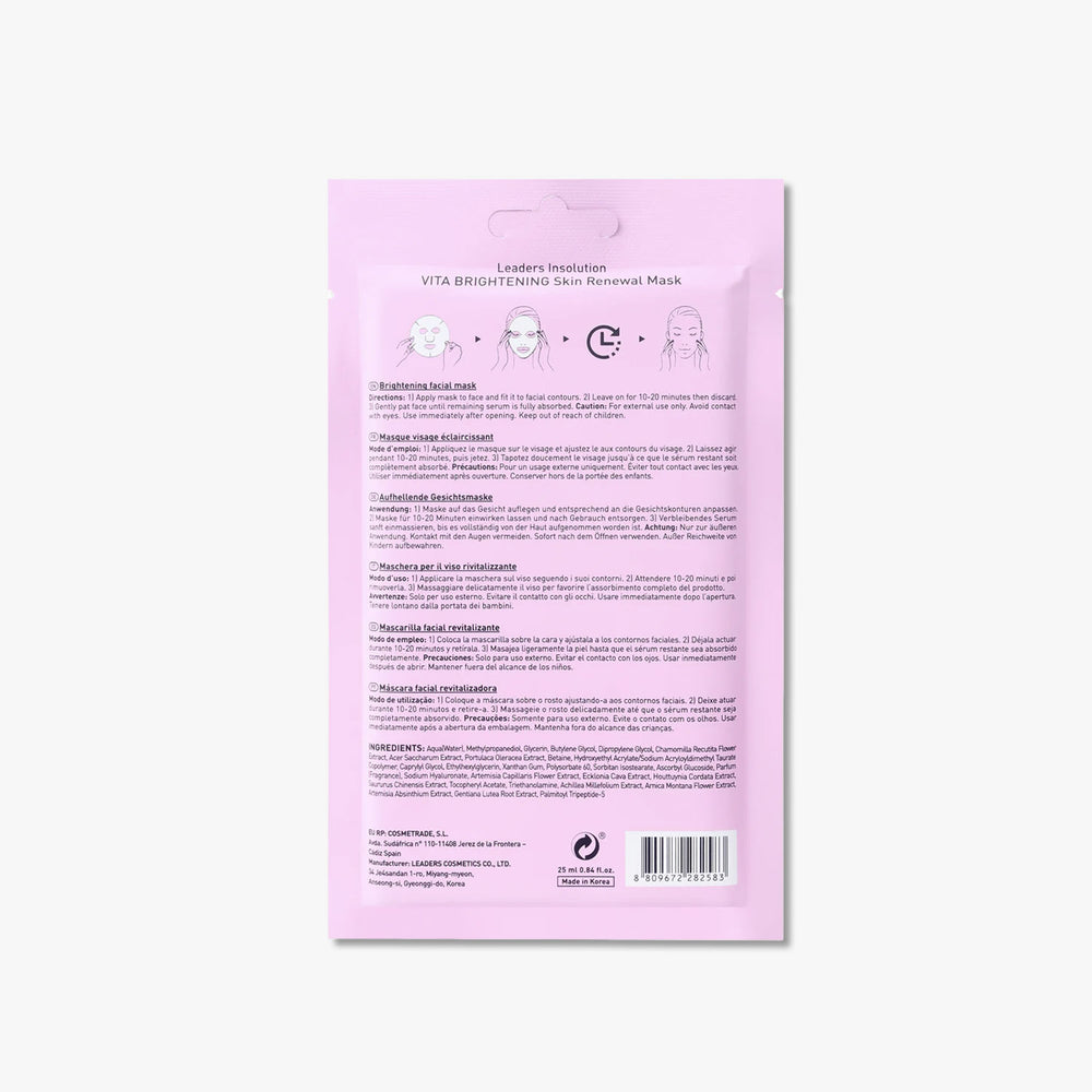 Leaders Vita Brightening Skin Renewal Mask