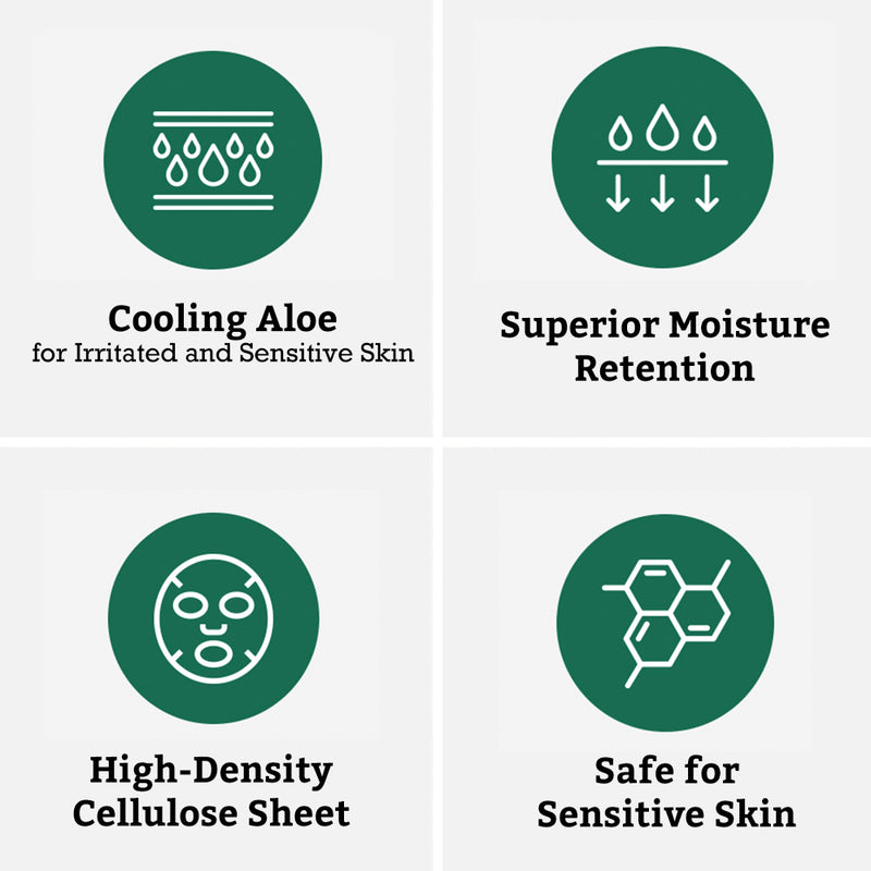Leaders Insolution Aloe Soothing Skin Clinic Mask