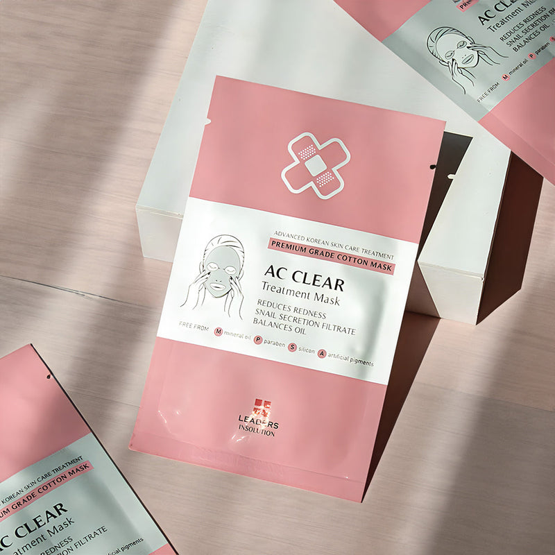 [Handpicked for V-Day]  AC Clear Skin Clinic Mask (5 Packs)