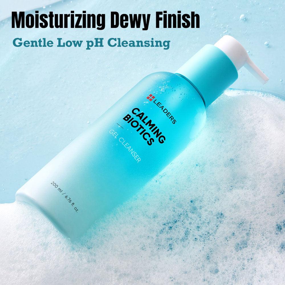Leaders Calming Biotics Gel Cleanser