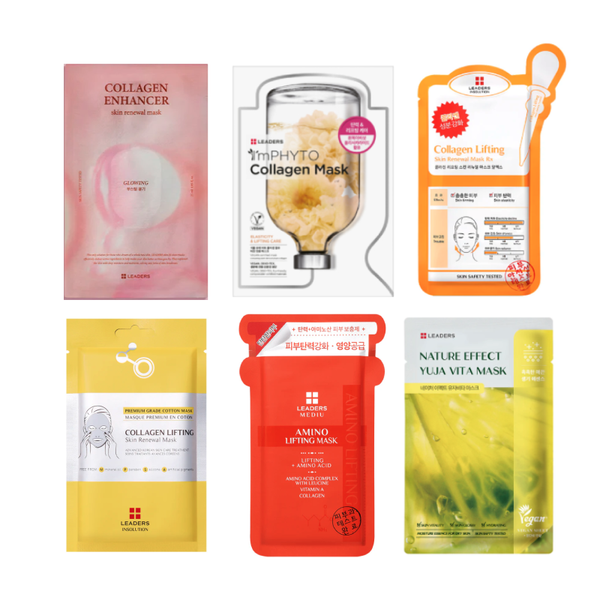 Collagen Sheet Mask Kit  - + Free Headband