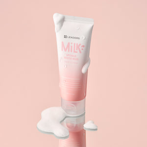 Leaders Milk Sponge White Mud Pack to Foam