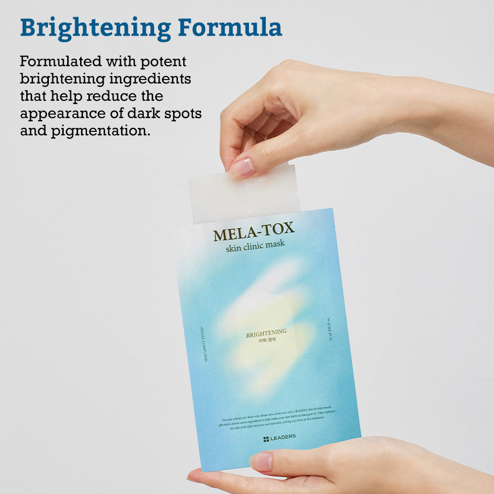 MÁJOR MELATOLE MASK & SUN BLOCK 美白セット☆彡 Leaders Mela-Tox Skin Clinic Mask