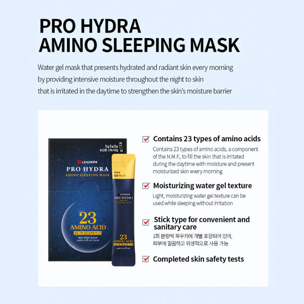 Pro Hydra Amino Sleeping Mask (30 Pcs)