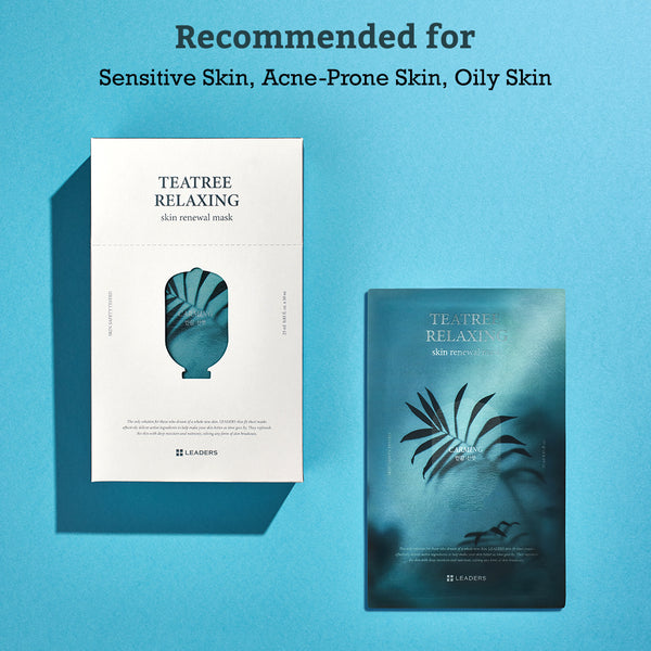 Leaders Teatree Relaxing Skin Renewal Mask