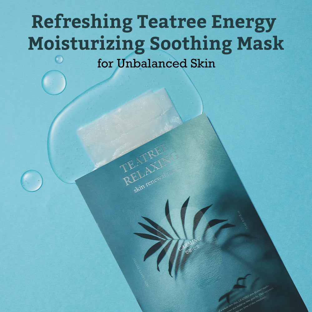 Leaders Teatree Relaxing Skin Renewal Mask