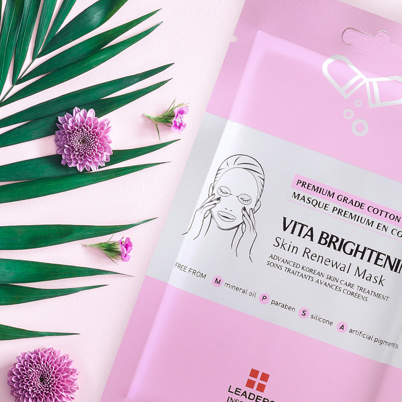 [Clearance Sale] Leaders Vita Brightening Skin Renewal Mask - Expiration: SEP 1, 2025