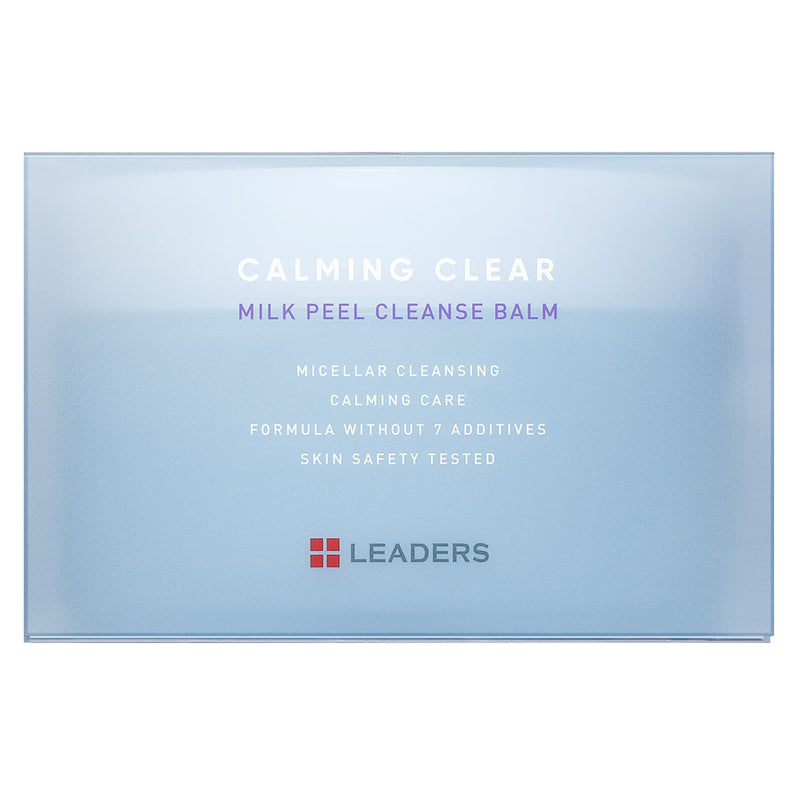 Calming Clear Milk Peel Cleanse Balm Box Back